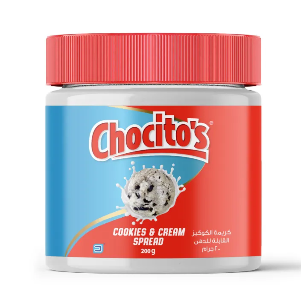 CHOCITOS COOKIES AND CREAM SPREEAD 200GM