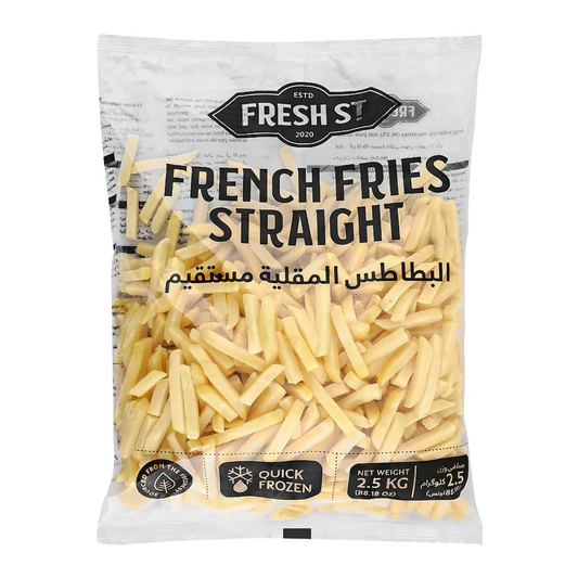 FRESH ST FRENCH FRIES STRAIGHT 2.5KG