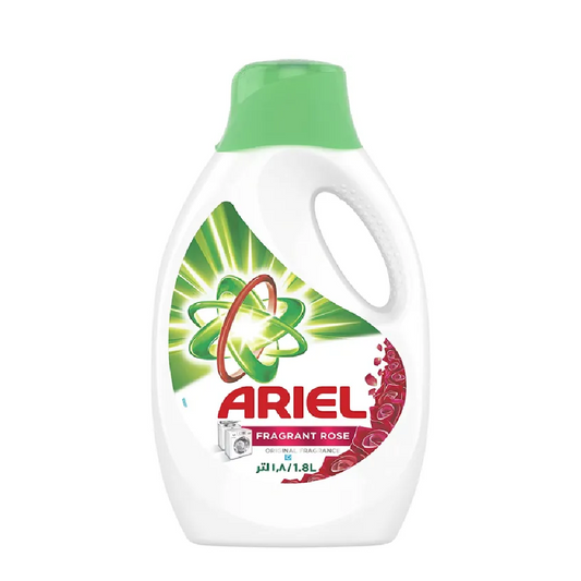 ARIEL WASHING GEL LIQUID FRAGRANT ROSE ORIGINAL 1.8 LTR