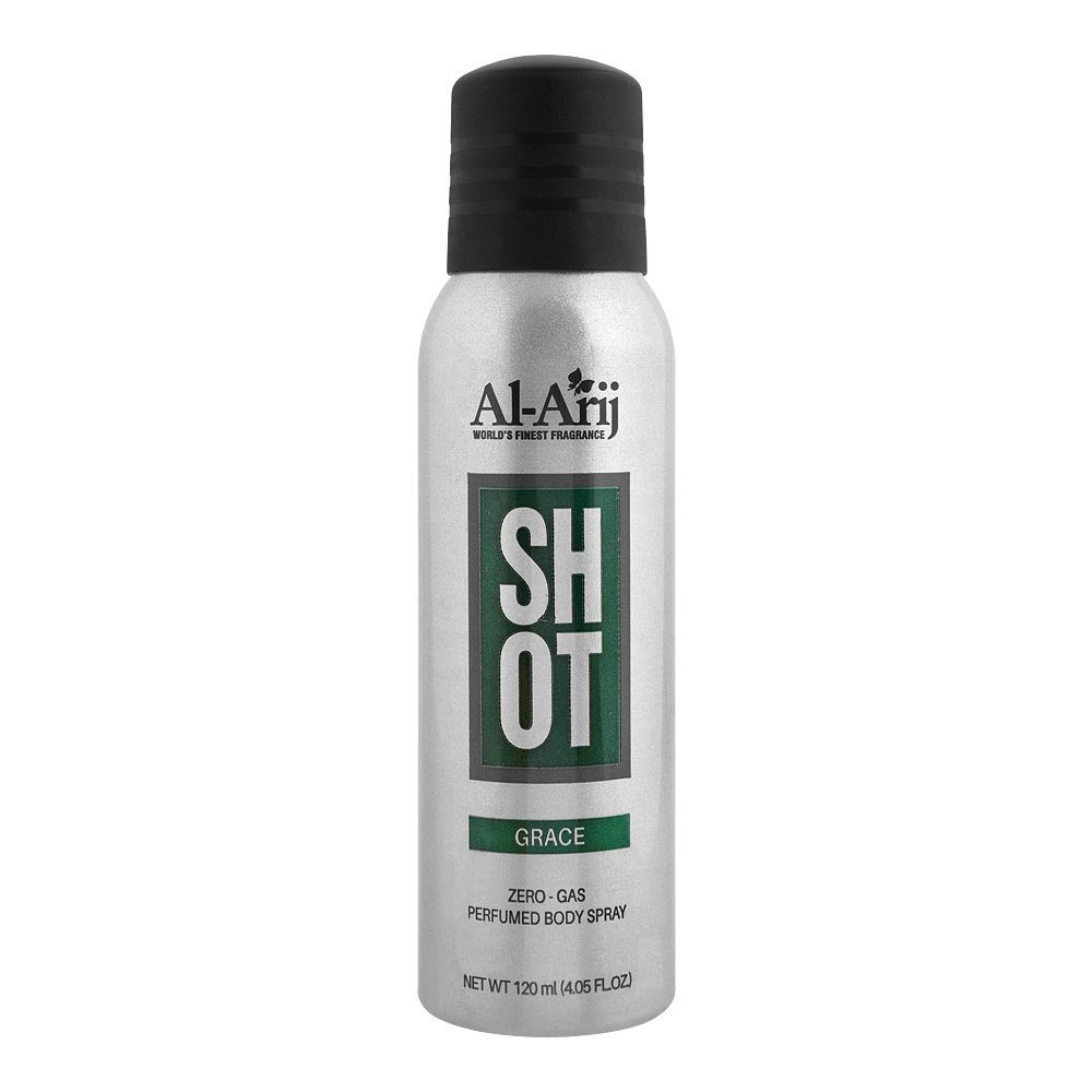 AL ARIJ SHOT GRACE BODY SPRAY 120ML