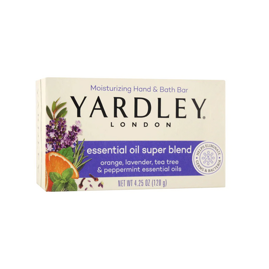 YARDLEY SOAP ESSENTIAL OIL SUPER BLEND 120 GM