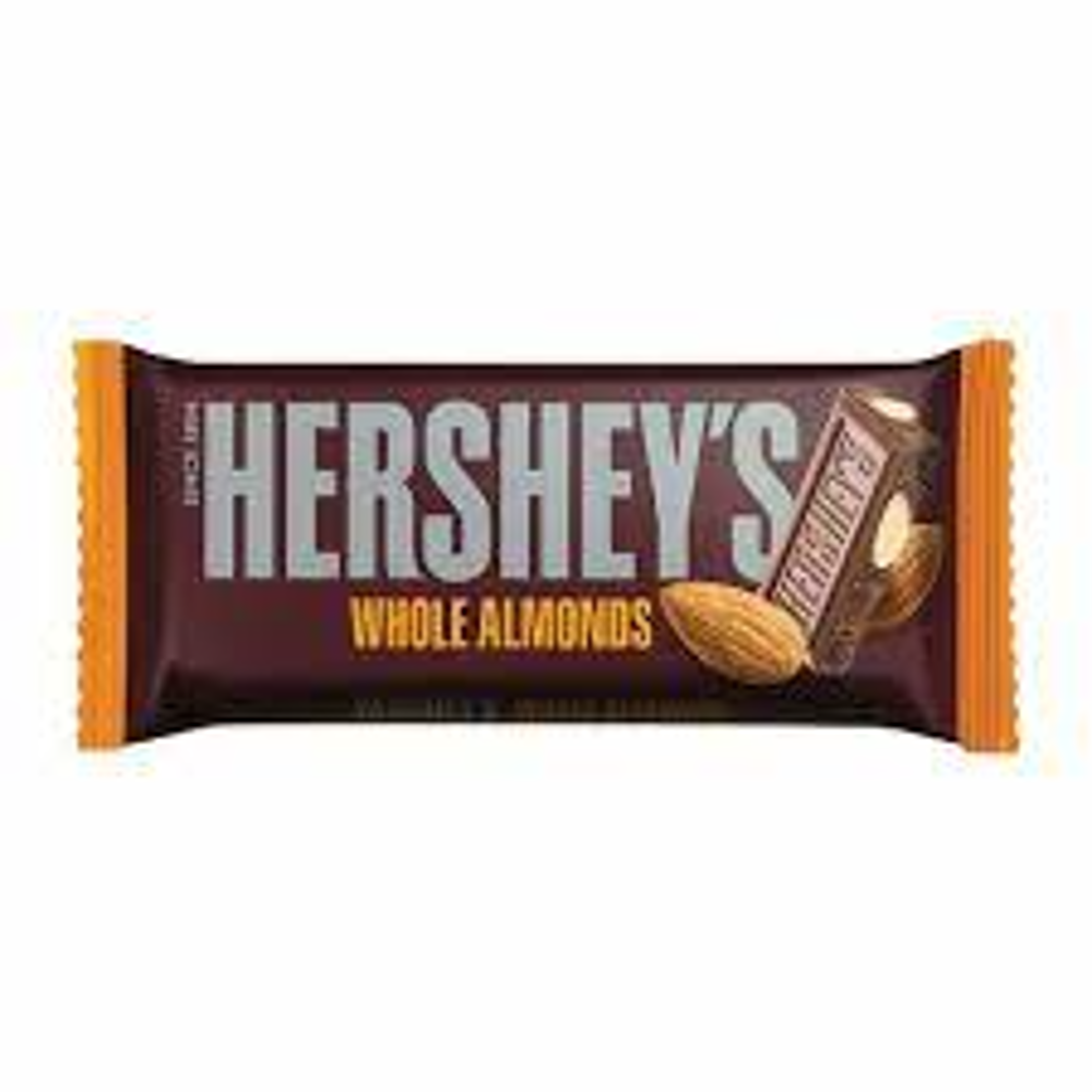 HERSHEYS CHOCOLATE MILK WITH WHOLE ALMONDS 41 GM