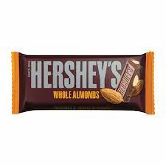 HERSHEYS CHOCOLATE MILK WITH WHOLE ALMONDS 41 GM