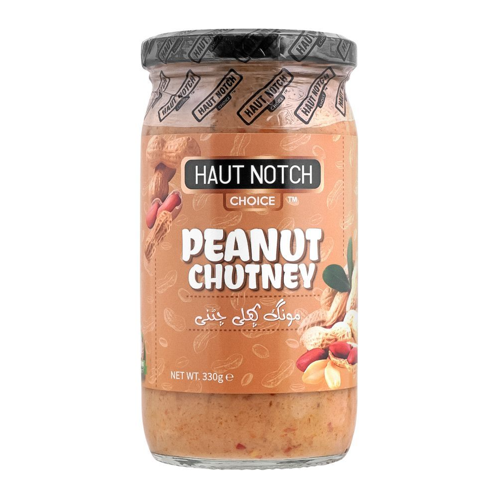 HAUT HOTCH PEANUT CHUTNEY 330GM