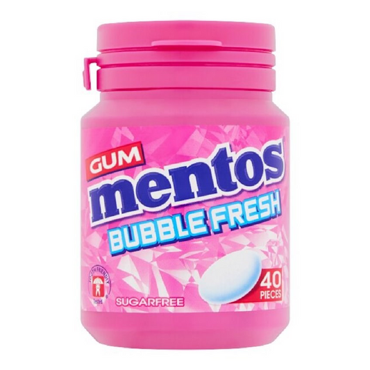 MENTOS BUBBLE GUM FRESH 40 PCS 56 GM