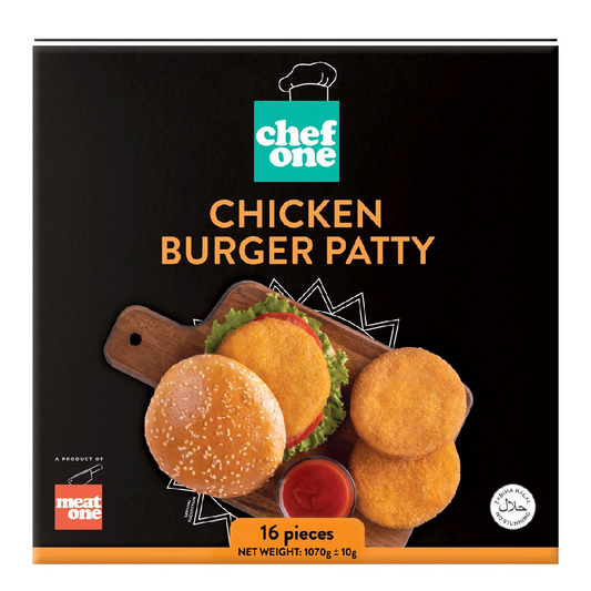 CHEF ONE CHICKEN BURGER PATTY 1070GM