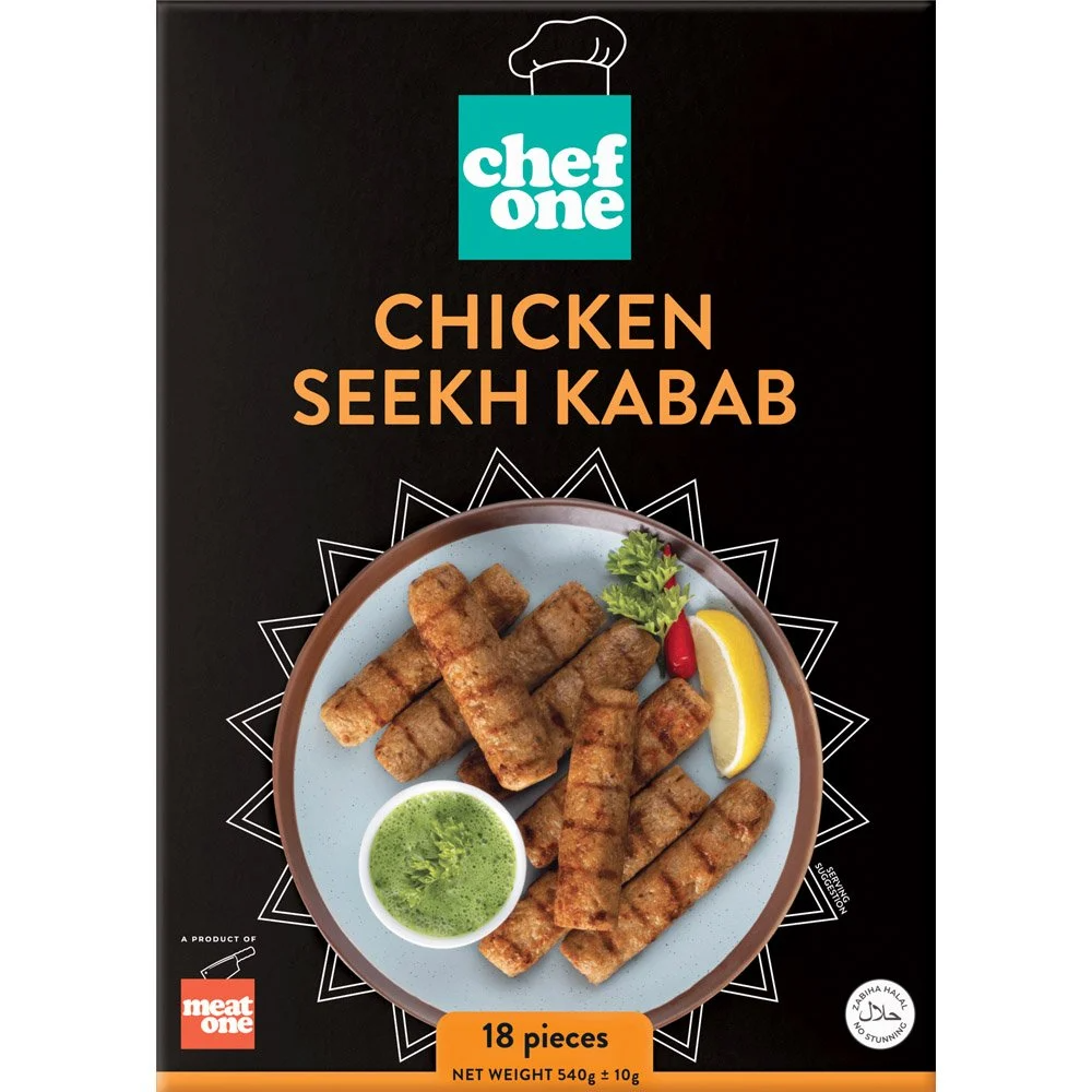 CHEF ONE CHICKEN SEEKH KEBAB 540GM