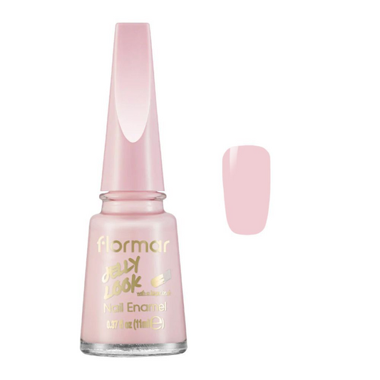 FLORMAR ICY PINK  JELLY LOOK N-ENAMEL JL43 11ML