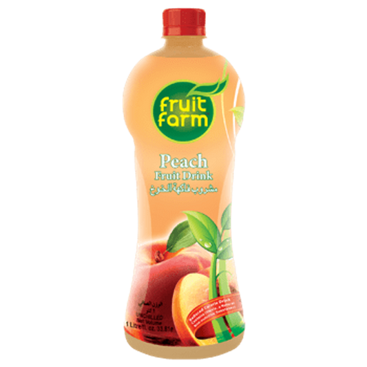 FRUIT FARM PEACH FRUIT DRINK 1LTR