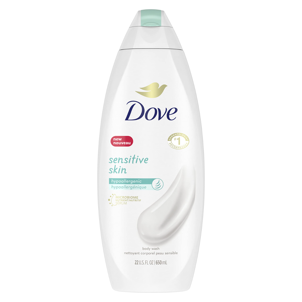 DOVE SENSITIVE SKIN HYPAOLLERGENIC BODY WASH 710ML