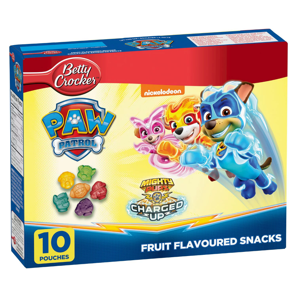 BETTY CROCKER JELLY PAW PATROL FRUITS 226 GM