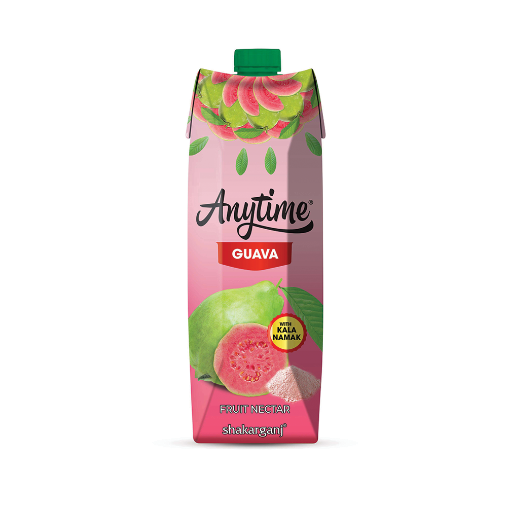 SHAKARGANJ ANYTIME GUAVA JUICE 1 LTR