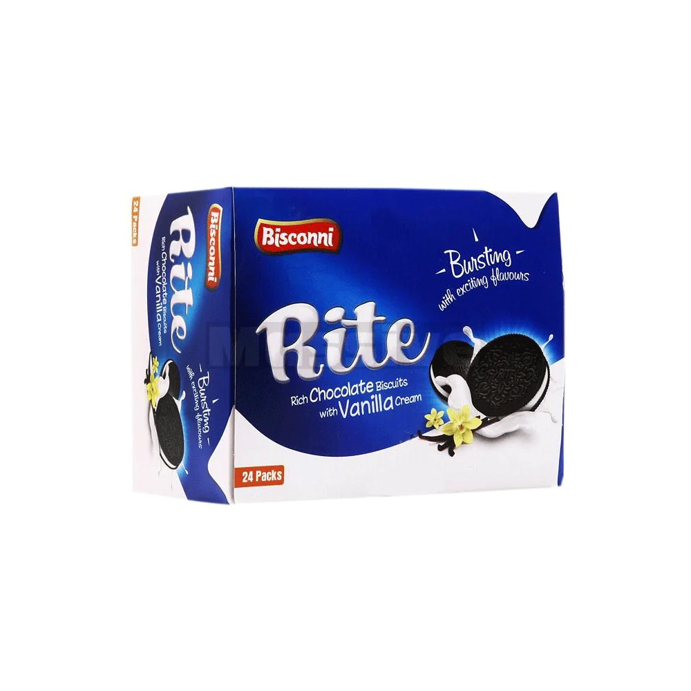 BISCONNI RITE CHOCOLATE & VANILLA BUSCUITE 45 GM