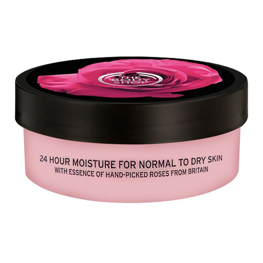 BODY SHOP BRITISH ROSE BODY BUTTER CREAMS 200ML