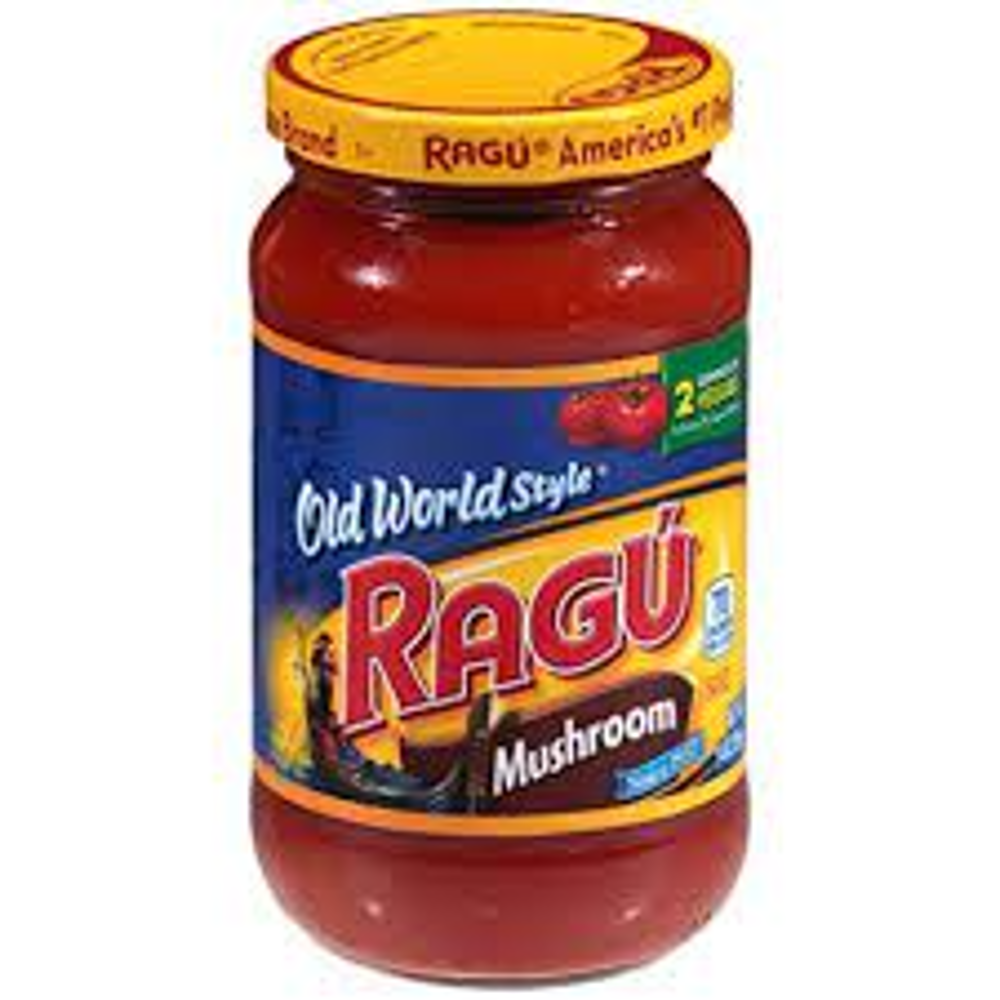 RAGU SAUCE MASHROOM OLD WORLD STYLE 396 GM