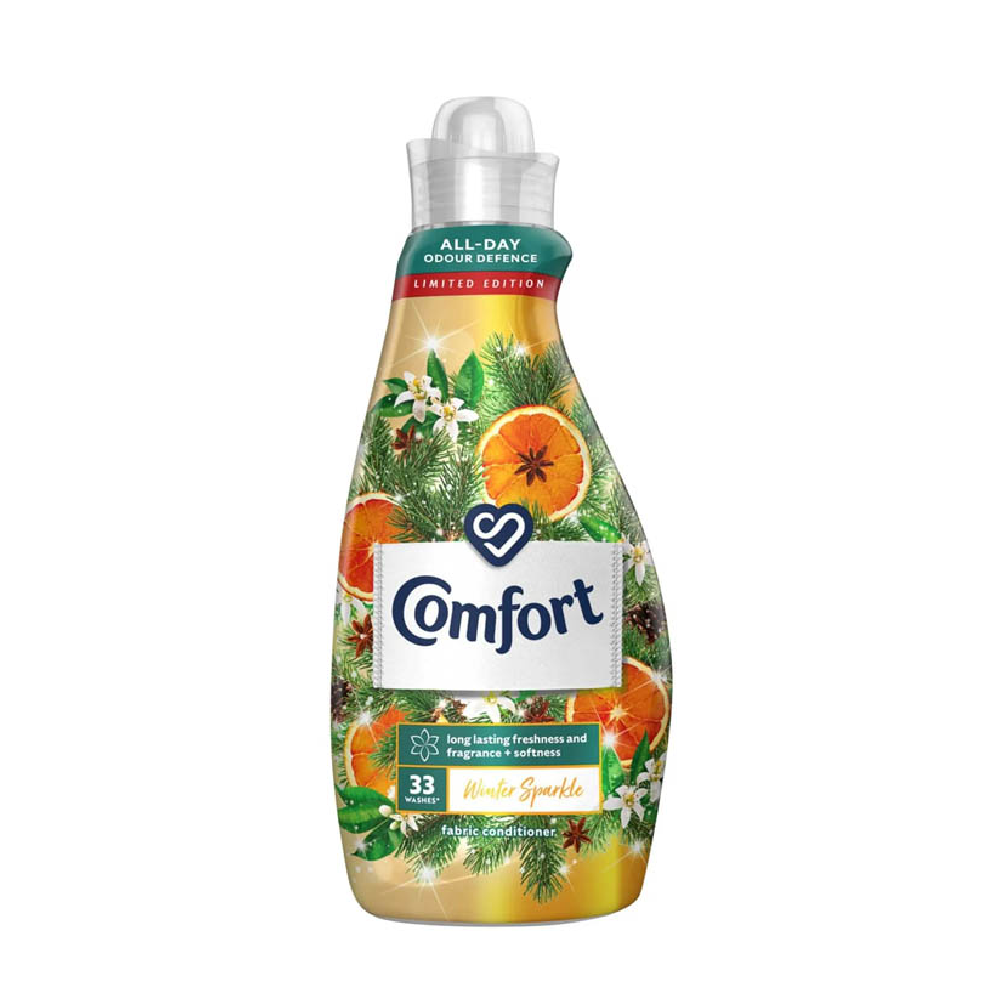 COMFORT FABRIC SOFTNER WINTER SPARKLE 1.16 LTR