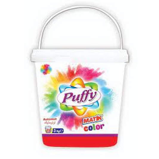 PUFFY WASHING POWDER COLOR MATIK 3KG