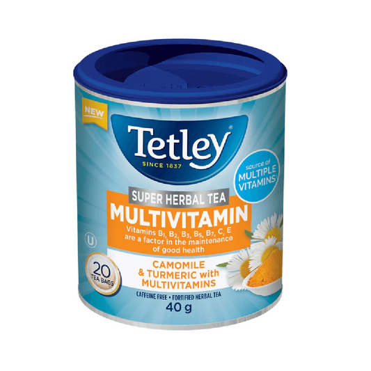 TETLEY SUPER GREEN TEA MULTIVITAMIN 40 GM