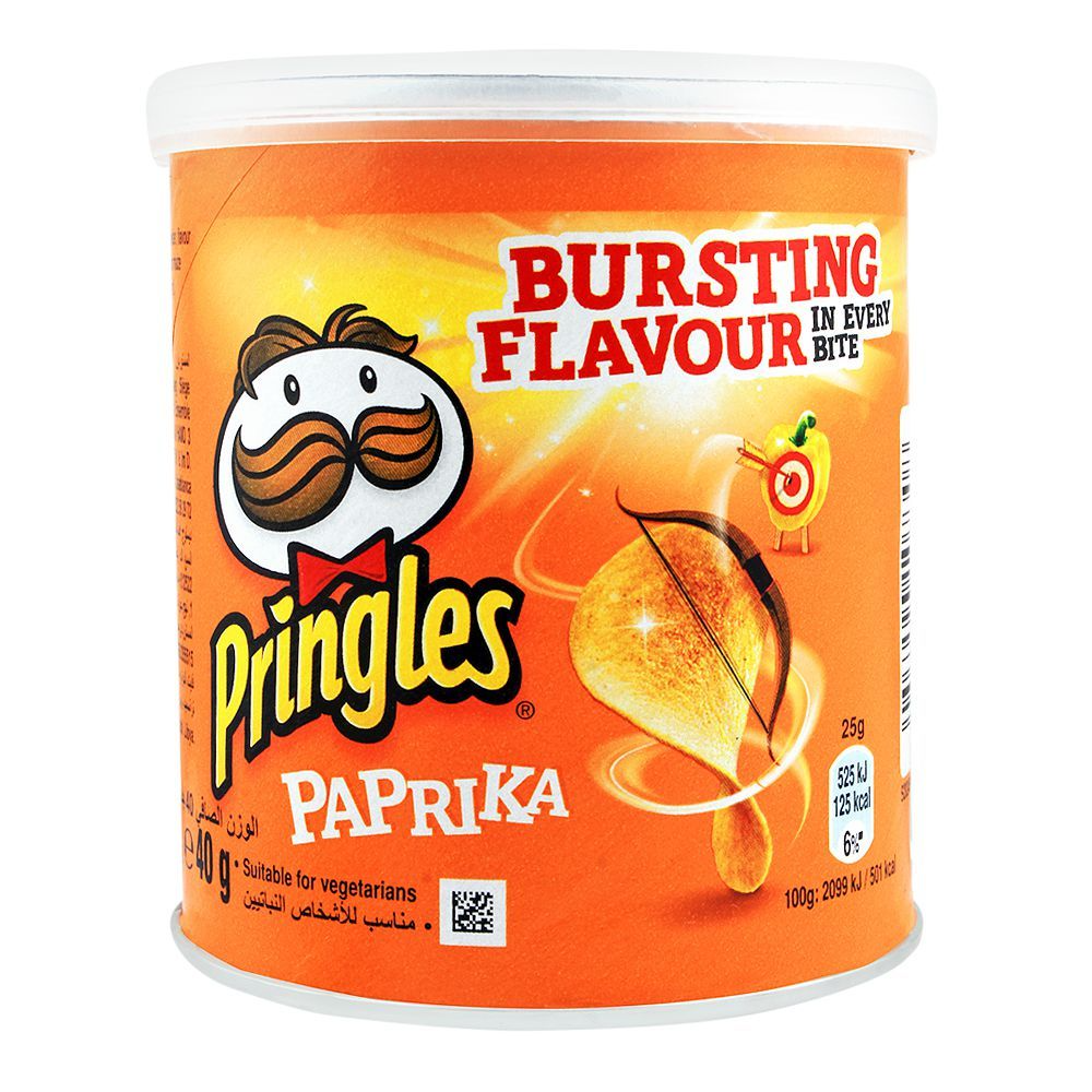 PRINGLES CHIPS PAPRIKA 40 GM BASIC