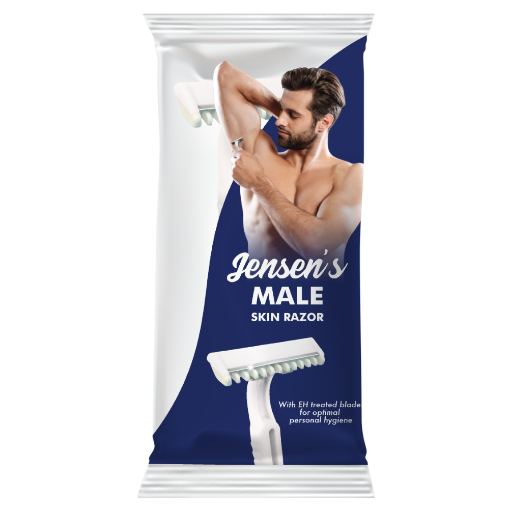 TREET JENSENS MALE SKIN RAZOR 1PCS