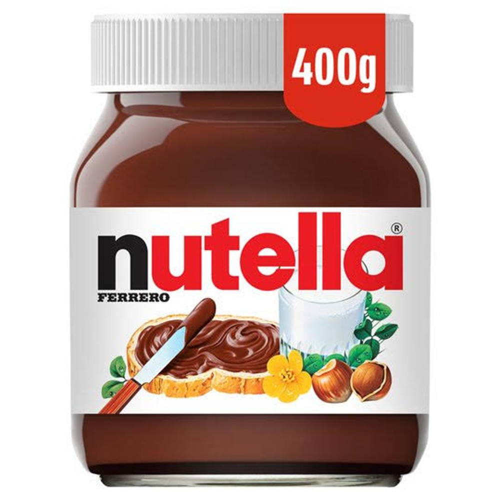 NUTELLA SPREAD HAZELNUT WITH COCOA 400 GM