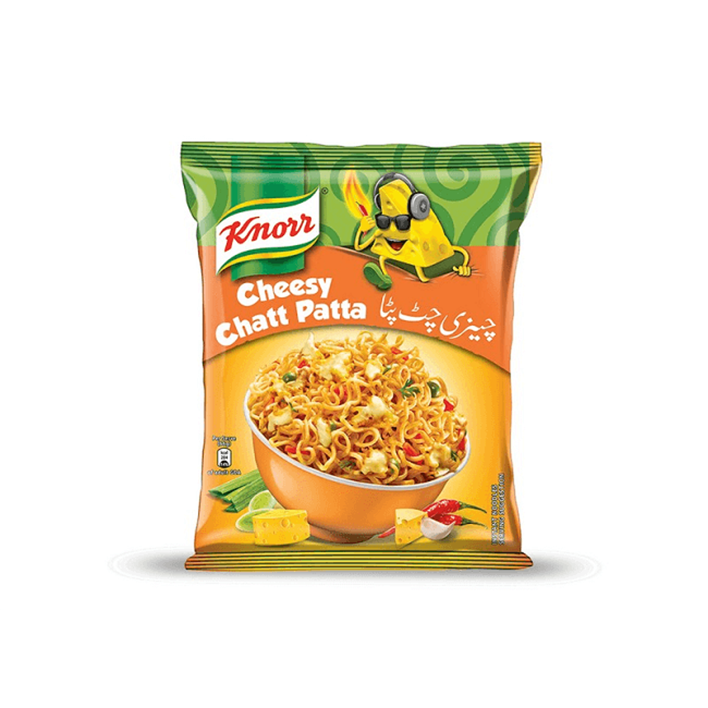 KNORR NOODLE CHEESY CHATT PATTA 68 GM