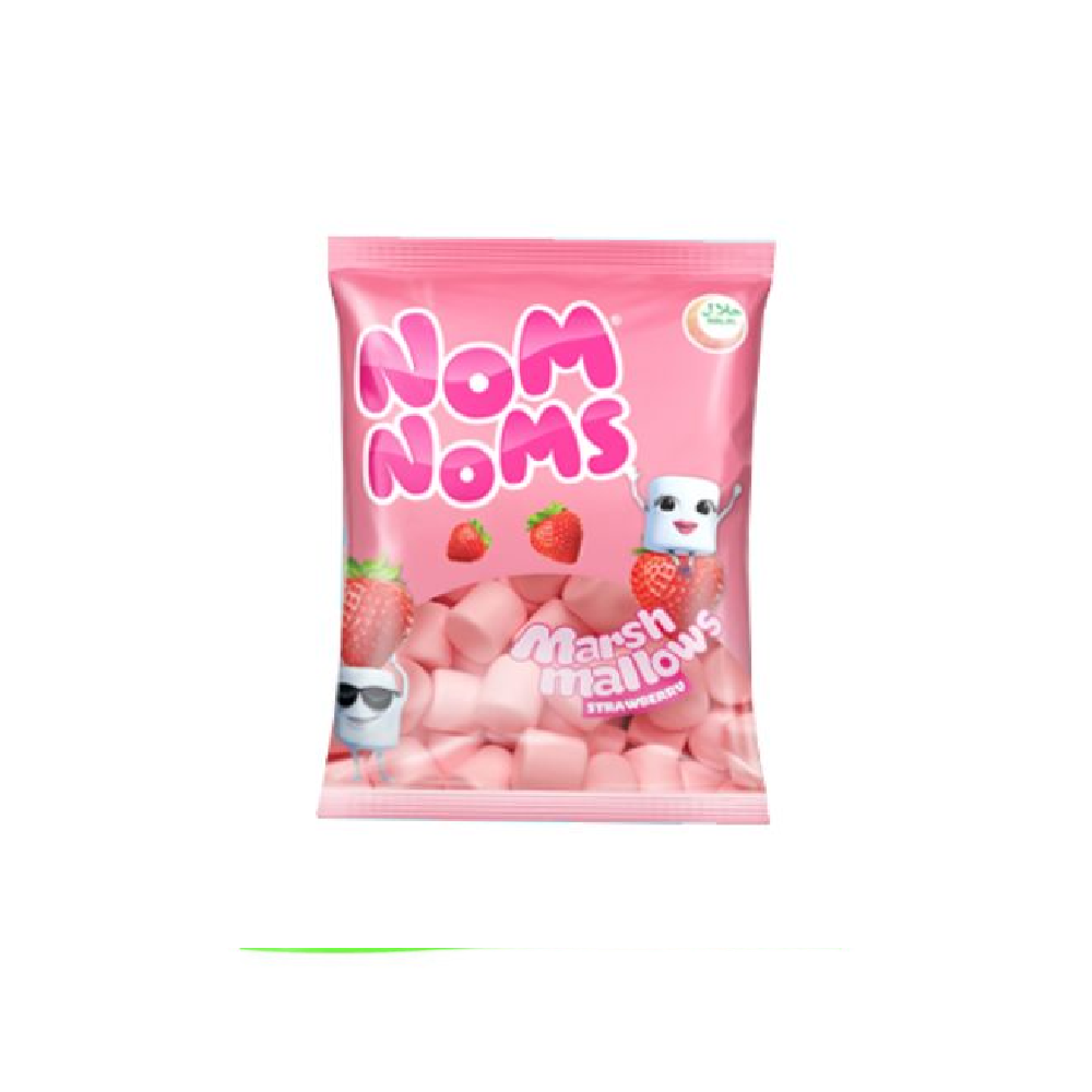 MARSH MALLOWS NOMNOMS STRAWBERRY 150 GM