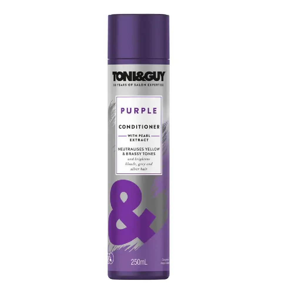 TONI & GUY PURPLE NORISH BLEACHED HAIR CONDITIONER 250ML