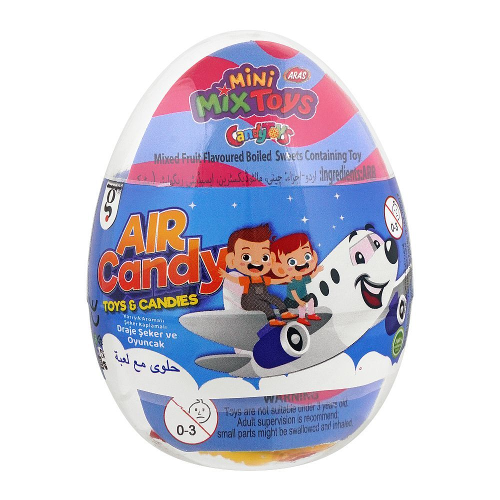 ARAS KIDS DOUGH SURPRISE EGG & CANDY 10 GM