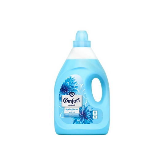 COMFORT FABRIC SOFTNER SPRING DEW 35 WASHES 3.9 LTR