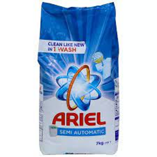 ARIEL WASHING POWDER BLUE SEMI AUTOMATIC 7 KG