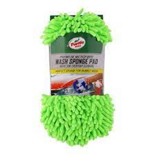 TURTLE WAX PREMIUM MICROFIBER WASH SPONGE PAD