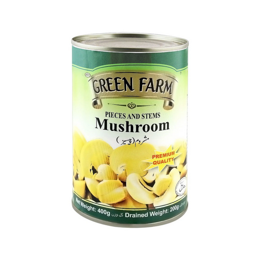 GREEN FARM MUSHROOM PIECES STEAM 2840 GM