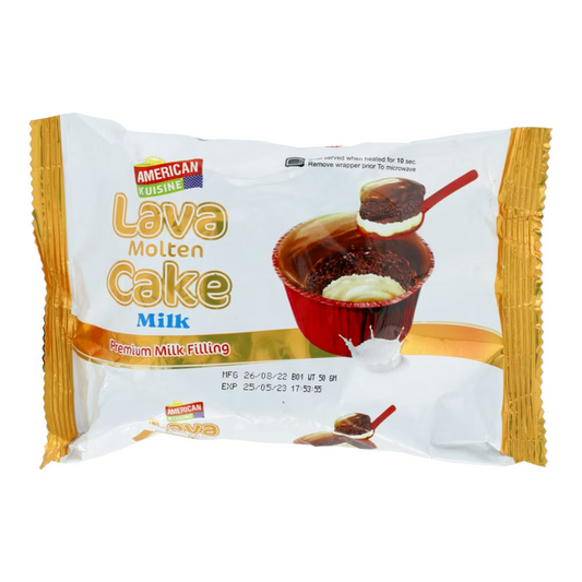 AMERICAN KUISINE LAVA MOLTEN CAKE MILK 50 GM