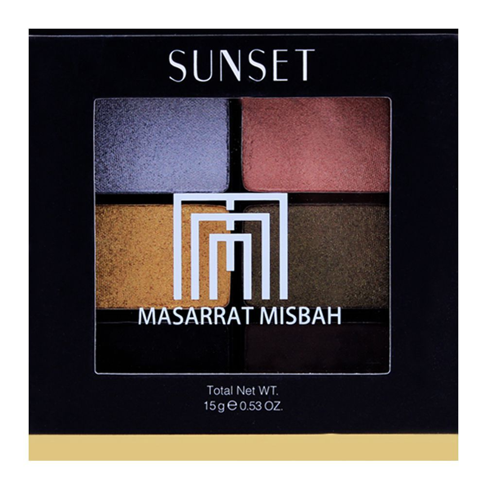 MUSARRAT MISBAH EYE SHADOW PALETTE SUNSET 15 GRAMS
