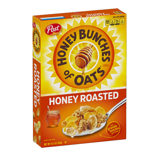 POST HONEY BUNCHES OF OATS HONEY ROASTED 340 GM