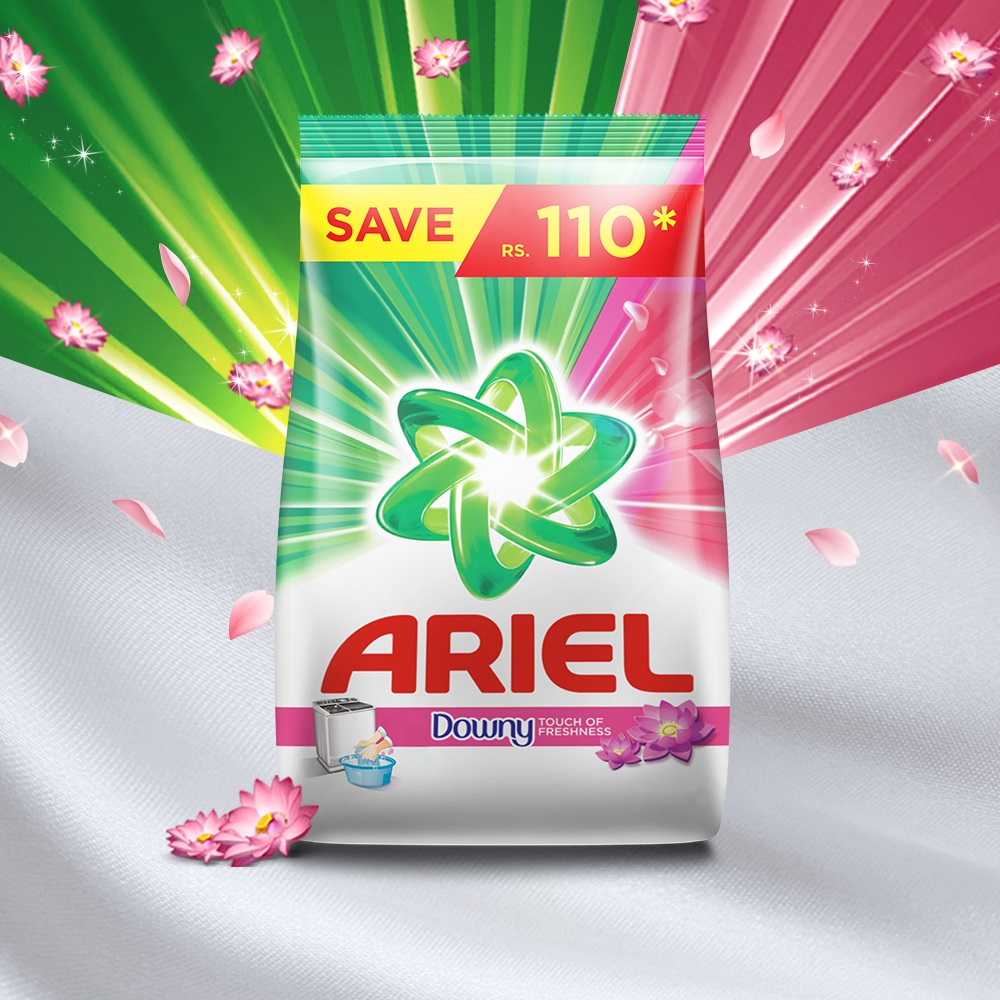 ARIEL WASHING POWDER DOWNY POUCH 2.7 KG