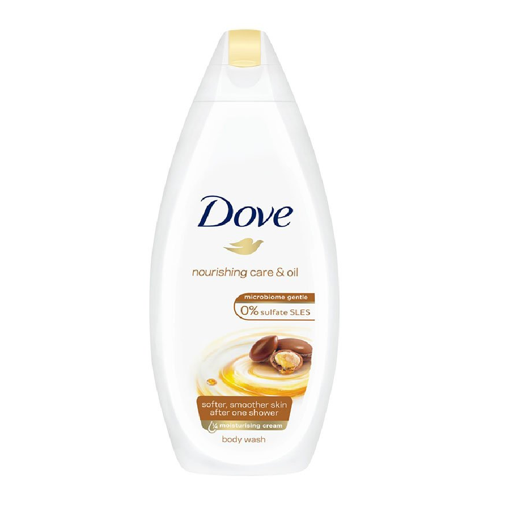 DOVE BODY WASH NOURISHING CARE DRY SKIN 225 ML