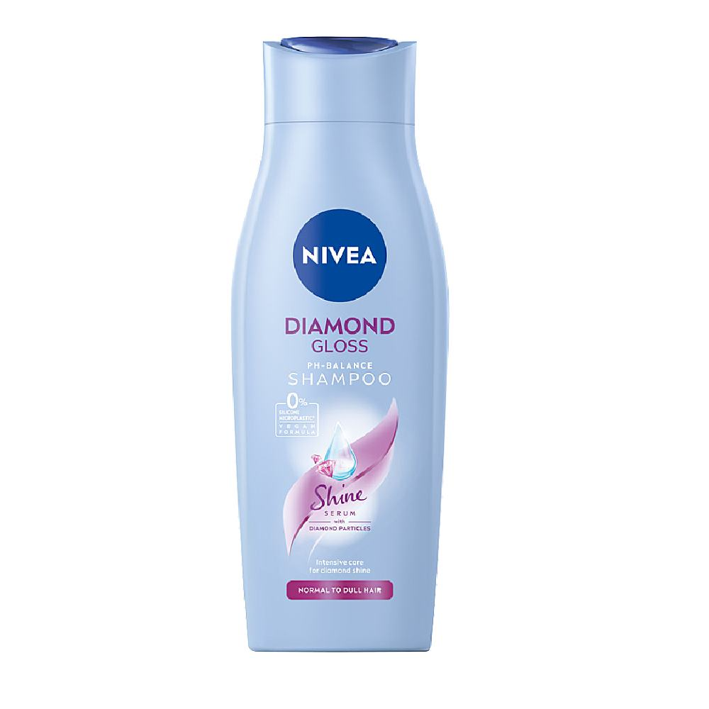 NIVEA SHAMPOO DIAMOND GLOSS SHINE SERUM 400 ML