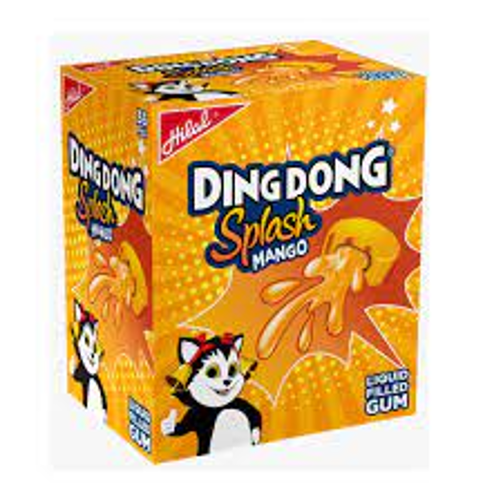 HILAL DINGDONG SPLASH MANGO GUM 24PCS