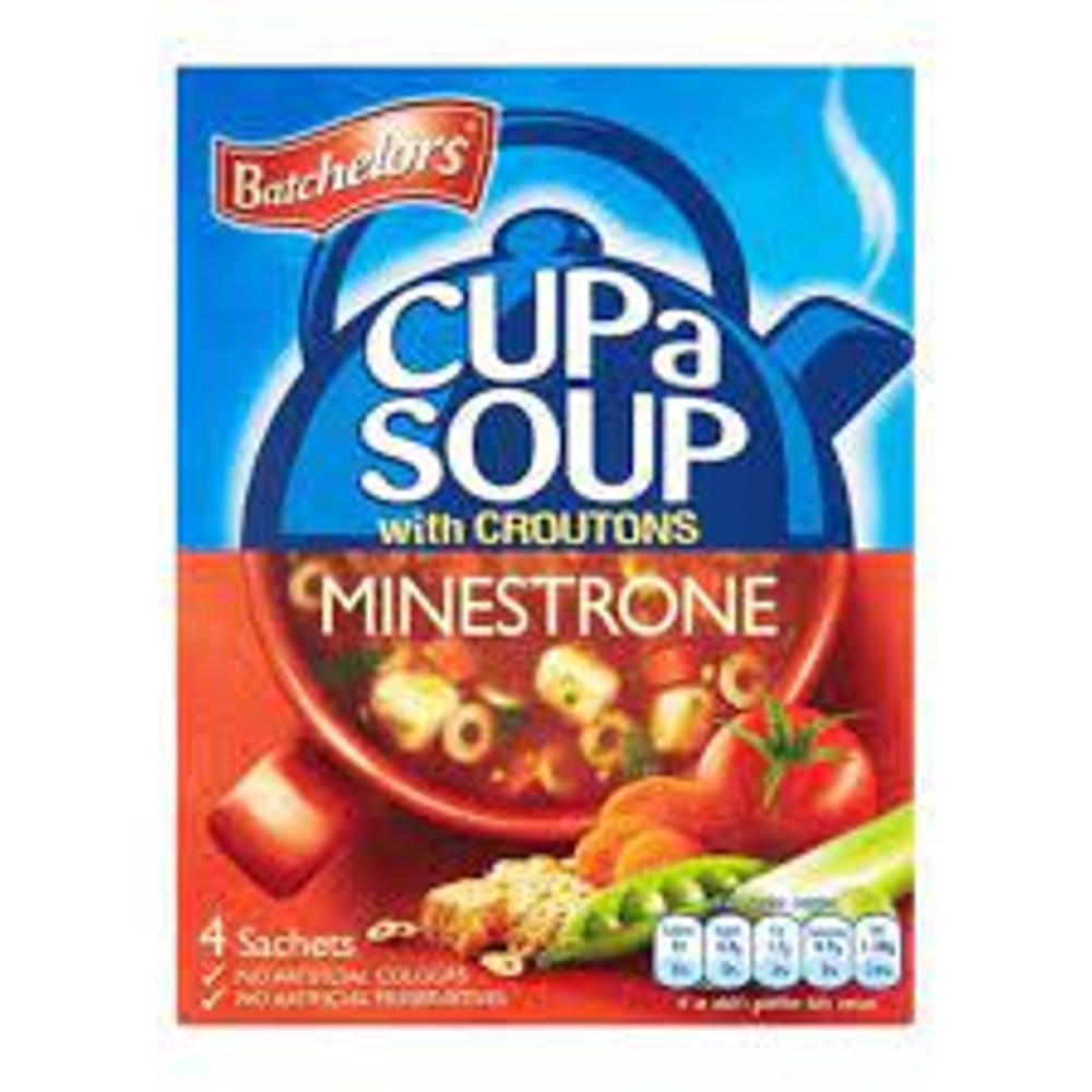 BATCHELORS CUPA SOUP MINESTRONE 94 GM