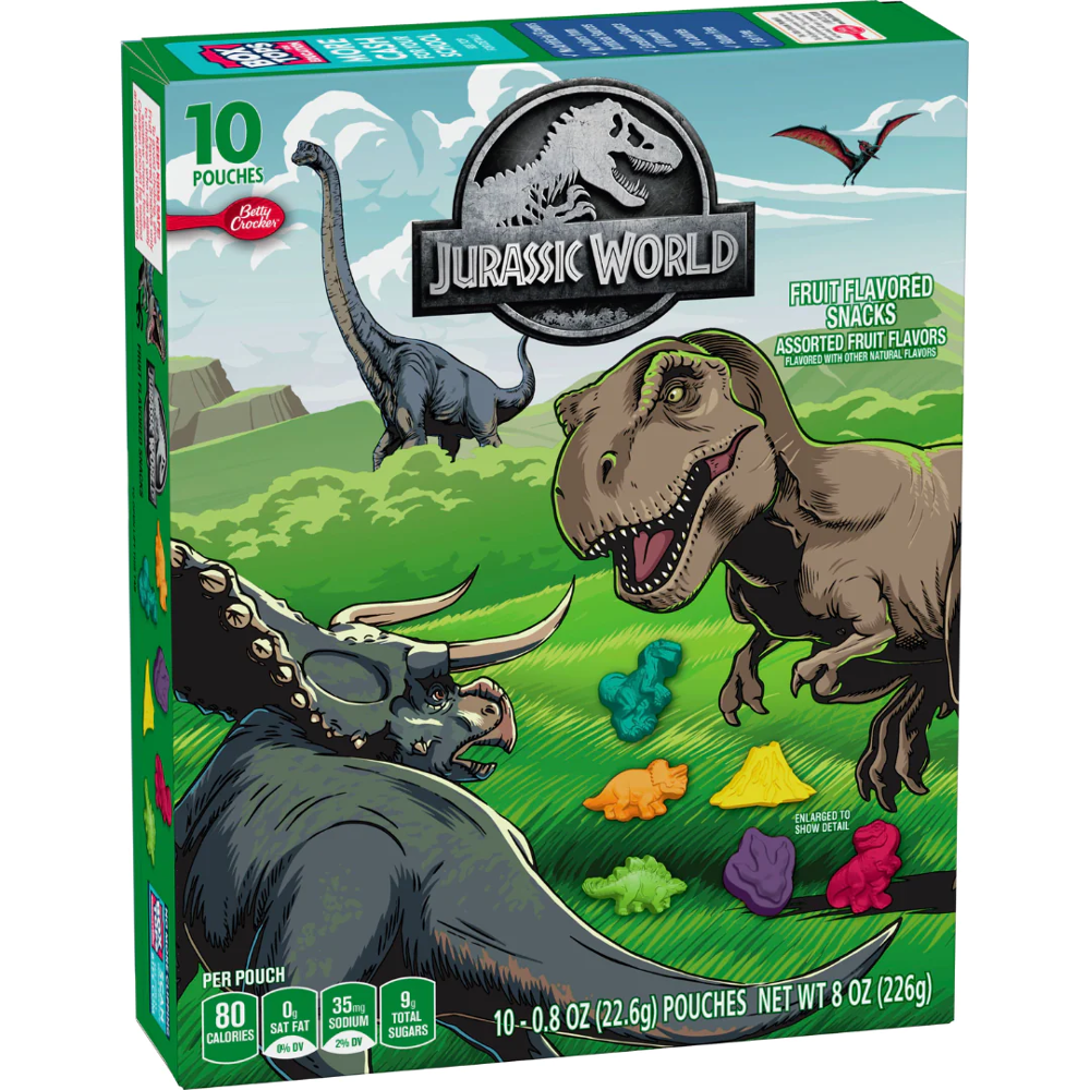 BETTY CROCKER JELLY JURASSIC WORLD 226 GM