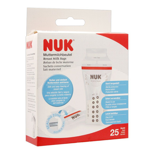 NUK BREAST MILK BAG 25S 2106