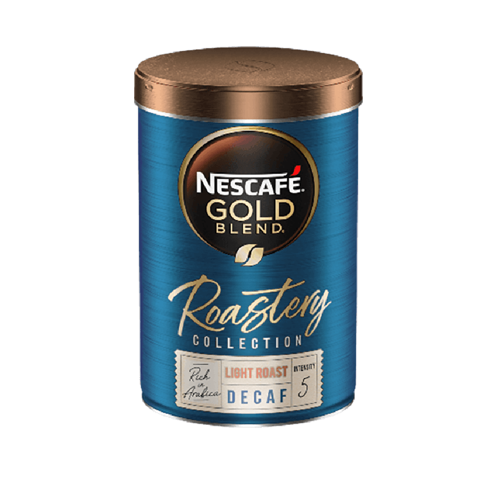 NESCAFE COFEE LIGHT ROAST ROASTERY DECAF TIN 95G