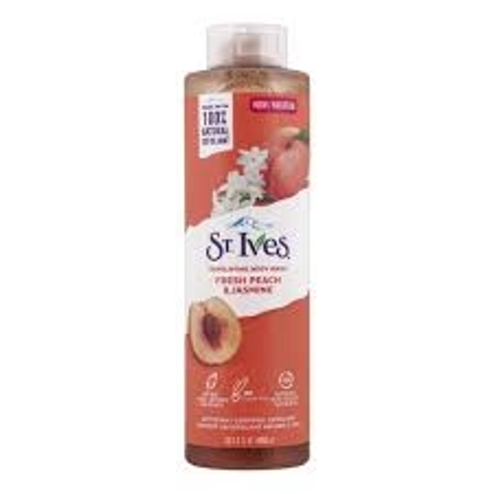 STIVES BODY WASH FRESH PEACH & JASMINE 650 ML