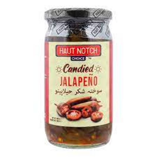 HAUT NOTCH CANDIED JALAPENO 380GM