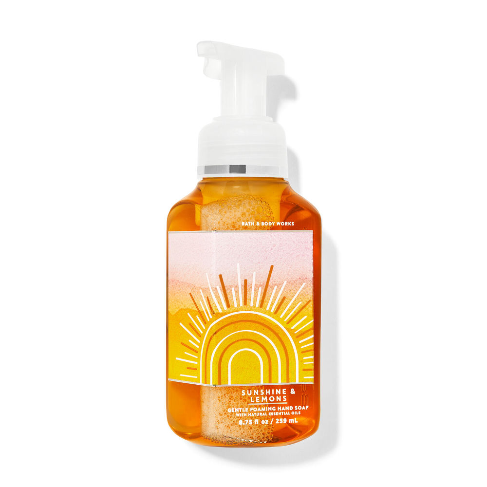 BBW SUNSHINE & LEMONS HAND WASHES - GENTLE FOAMING 259ML