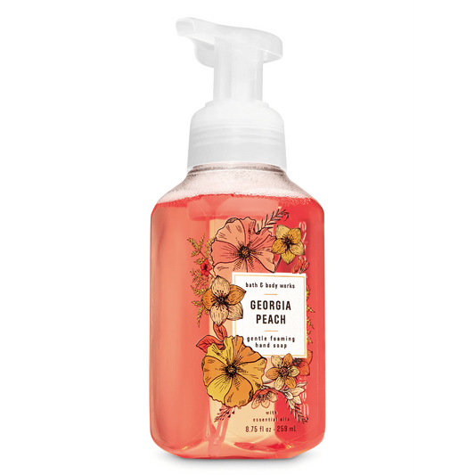 BBW MARKET PEACH HAND WASHES - GENTLE FOAMING 259ML