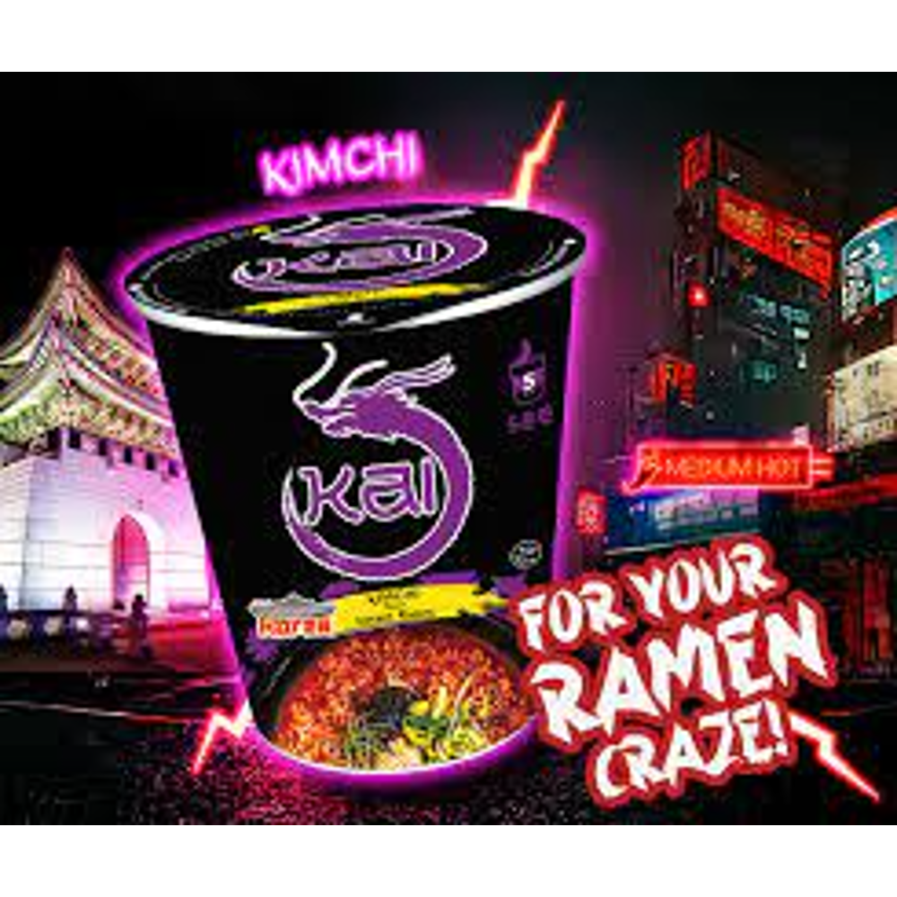 KAI CUP NOODLE KIMCHI 72GM