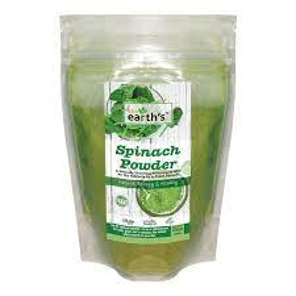 THE EARTH SPINACH POWDER GLUTEN FREE 200 GM